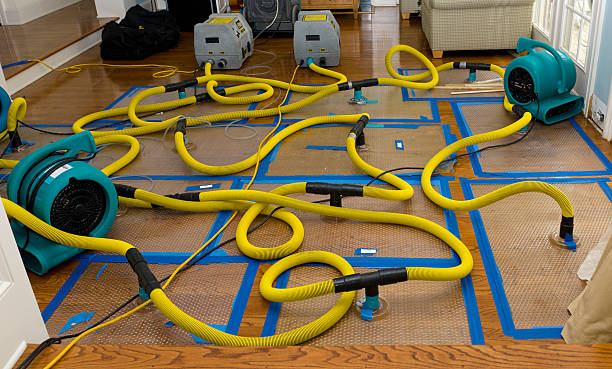 Professional Burst Pipe Water Damage technician working in Riverside, AL